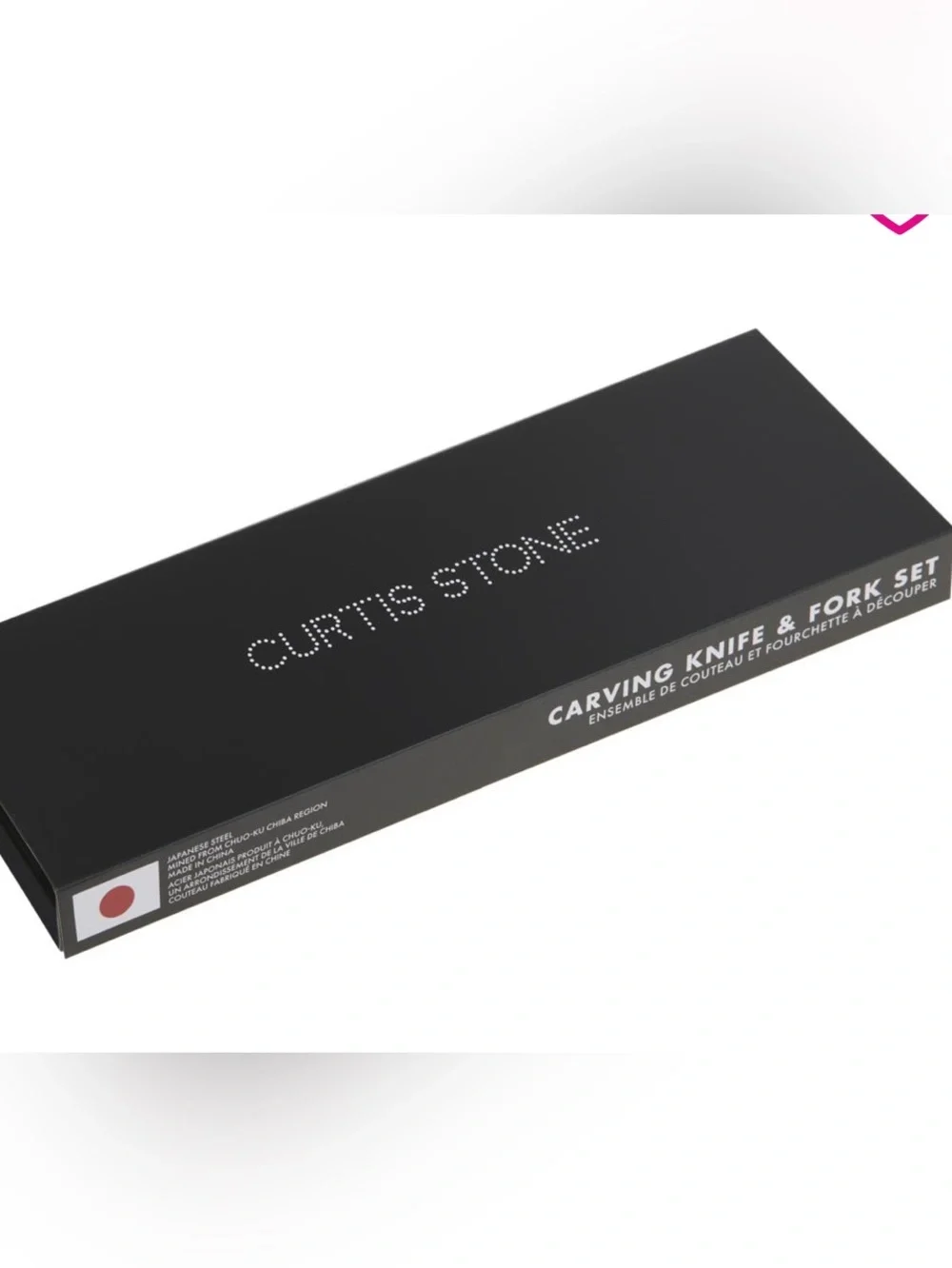 Curtis Stone Lightweight Carving Knife with Fork - NEW IN BOX